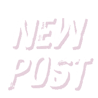 Pink New Post Sticker by Sydney Sadick