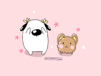 aishwaryasadasivan cute animation dog gif GIF