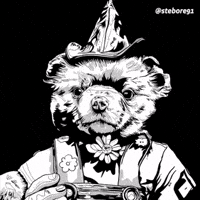 Awkward Teddy Bear GIF