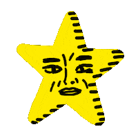 yebbin star 별 삔리 정색 Sticker