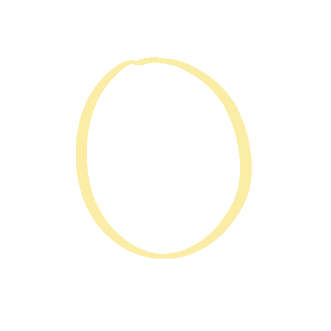 Circle O Sticker