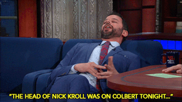 stephen colbert head GIF by The Late Show With Stephen Colbert