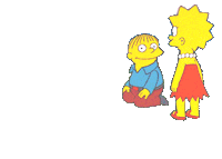 the simpsons STICKER
