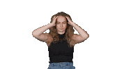 Angry Marleen Sticker by Maalia Agentur