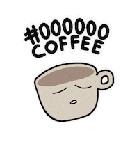 bilgra coffee black study insomnia Sticker