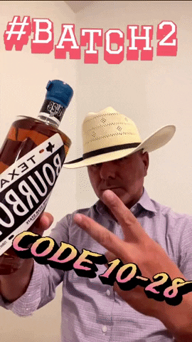 Texas Bourbon GIF by CODE 10-28