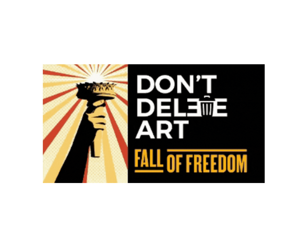 dontdeleteart giphyupload dontdeleteart falloffreedom Sticker