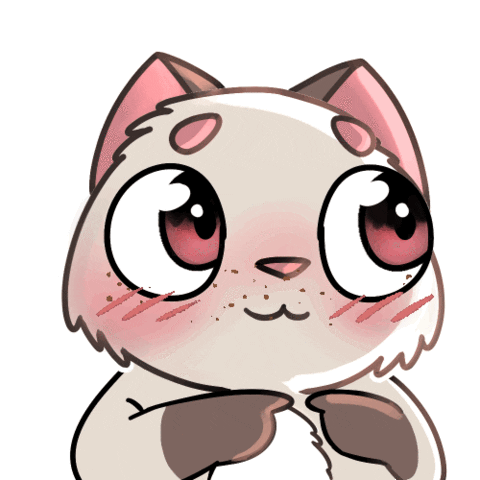 Sorry Cat Sticker