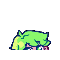 polygonalmind shy chibi verguenza polygonal mind Sticker