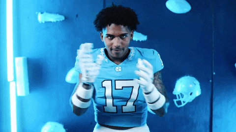 North Carolina Football GIF by UNC Tar Heels