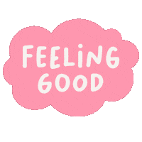 Feeling Good Workout Sticker by Caroline's Choice