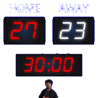 23 Away Sticker