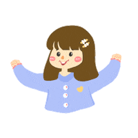 Happy Little Girl Sticker by imuni.id