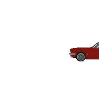 davso0n game gaming car red Sticker