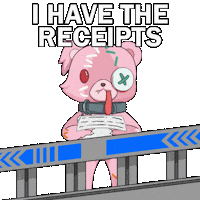 I Have Proof Caught Red Handed Sticker by Masters of Mayhem