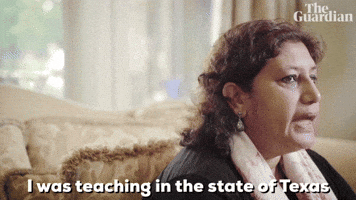 I Was Teaching In The State Of Texas