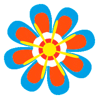 ambarperla fun flower flowers spring Sticker