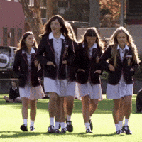 Mean Girls Friends GIF