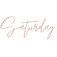 Saturday Sticker by Aimee Morrisby