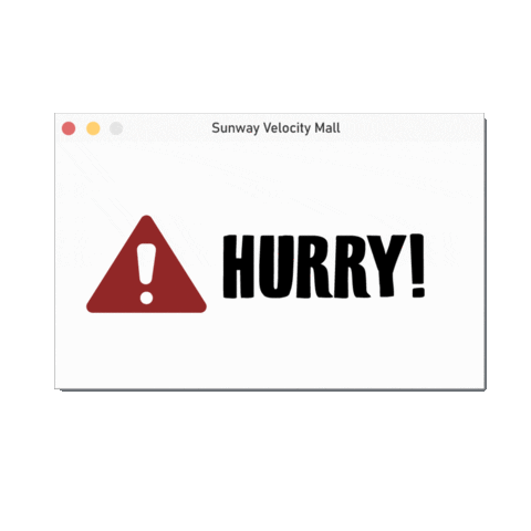 Shopping Mall Tag Sticker by Sunway Velocity Mall