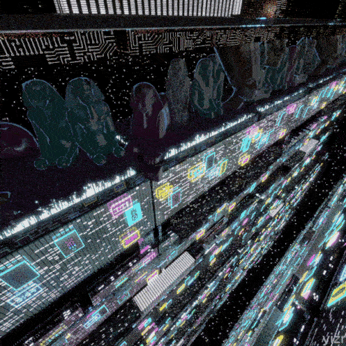 Glow Sci Fi GIF by Yizr