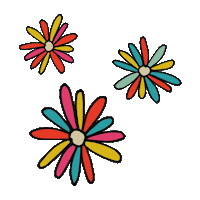 Summer Flower Sticker