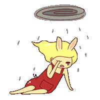 Sad Cry Sticker