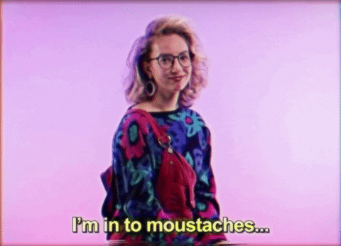 Date Moustache GIF by GIPHY Dating