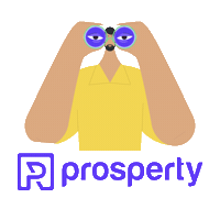 Searching Real Estate Sticker by Prosperty