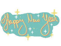 Happy New Year Sticker by Holly at Pivot