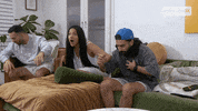 Sarah Watching Tv GIF by Gogglebox Australia