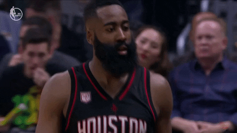 Harden Houston Rockets GIF by NBA