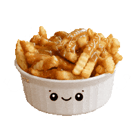 French Fries Potato Sticker by Chicken Delight