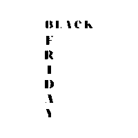 Black Friday Text Sticker