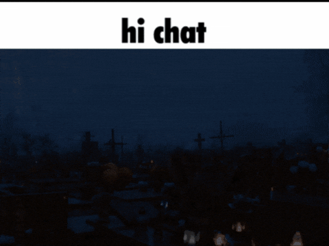 Ghost Hello GIF