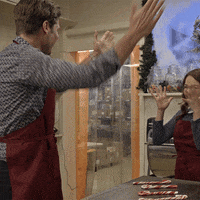 Excited Merry Christmas GIF by Lifetime