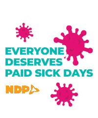 Labour Ontario Sticker by Ontario's New Democrats