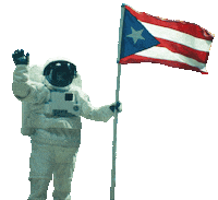 Space Waving Sticker by Ozuna