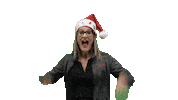 Nestorandmichelle happy christmas excited santa Sticker