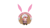 Bunny Easter Sticker by Cake_Outlet