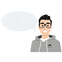 marketingand follow talk m follow us Sticker