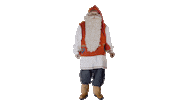 Santa Claus Christmas Sticker by The Elves!