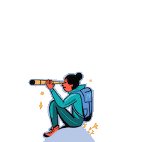 Skiing Climbing Sticker by Basecamp Shop
