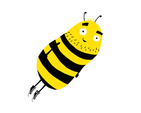 Bob Bee Sticker by Krombacher