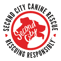 Second City Rescue Sticker by Real Dog Mom's of Chicago