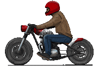 Illustration Bike Sticker