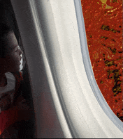 designbystars wow kid plane window GIF