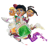 jaden smith kids on drugs Sticker by J. Cole