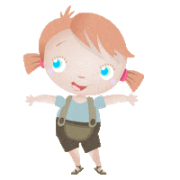 happy dance Sticker by BabyTV