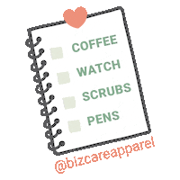 BizCare nurse healthcare health care checklist Sticker
